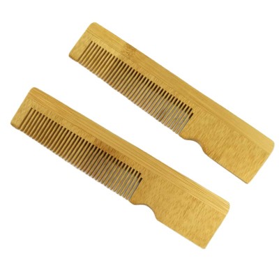 Eco Friendly Sustainable & Biodegradable Hotel Mini Bamboo Hair Comb Brush