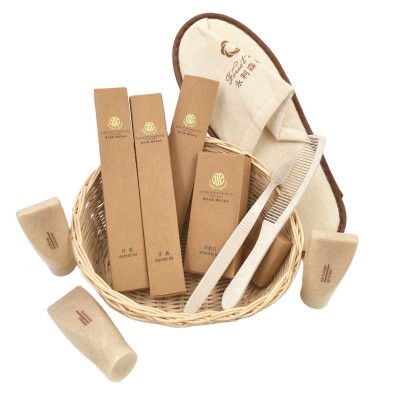 Eco-friendly sustainable hotel amenities kit