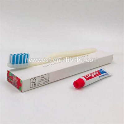 FSC box packaging disposable toothbrush with paste manufacturer