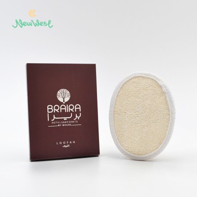 Natural Loofah Bath Pad For Hotel