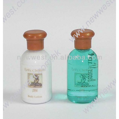 35ml & 100ml Plastic Bath Set Mini Shampoo Bottle for Hotel