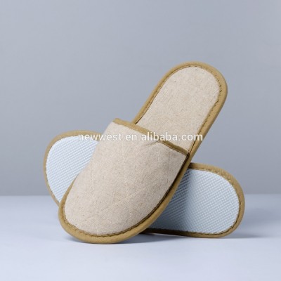 New Style Cotton Fabric Hotel Or Home Indoor Slipper