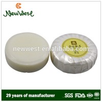 Manufacturers cheap wholesale natural flavor mall round hotel soap,toilet soap