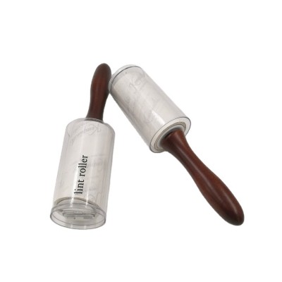 Hotel Luxury Wooden Coat Sticky Lint Roller